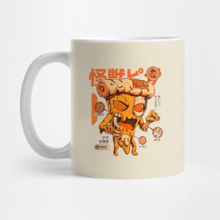 Pizzazilla X-ray - Cream Mug